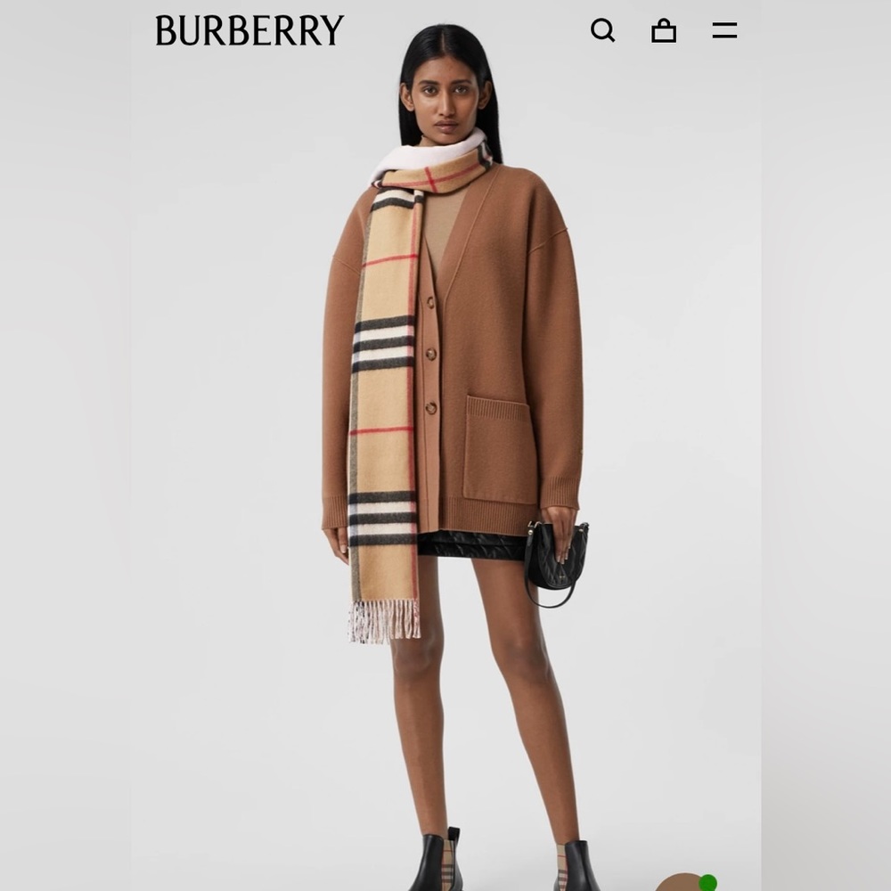 Burberry XL scarf 250x70